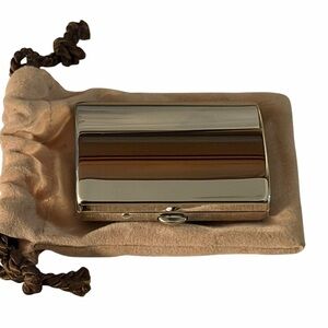 Vintage Reed & Barton 692 Shiny silver Trinket Medicine Box*never used wedding